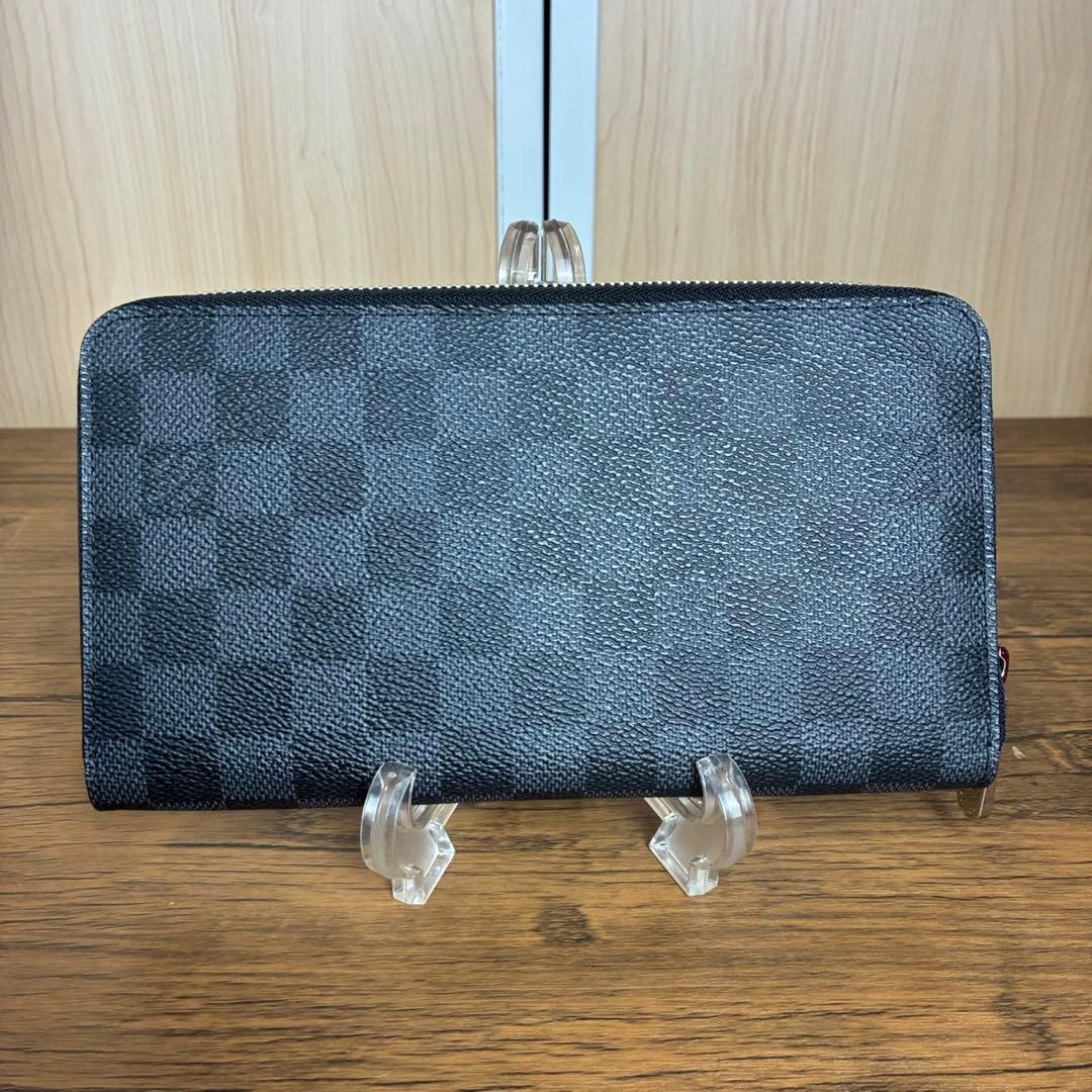 【美品】LOUIS VUITTON ダミエグラフィット　ジッピーオーガナイザー