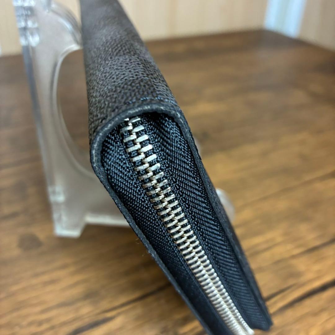 【美品】LOUIS VUITTON ダミエグラフィット　ジッピーオーガナイザー