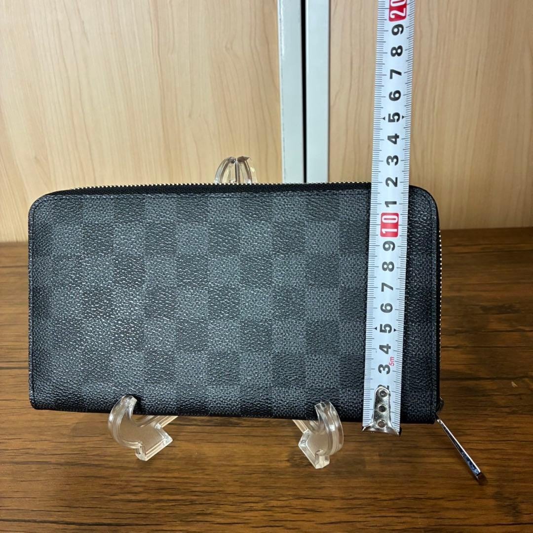 【美品】LOUIS VUITTON ダミエグラフィット　ジッピーオーガナイザー
