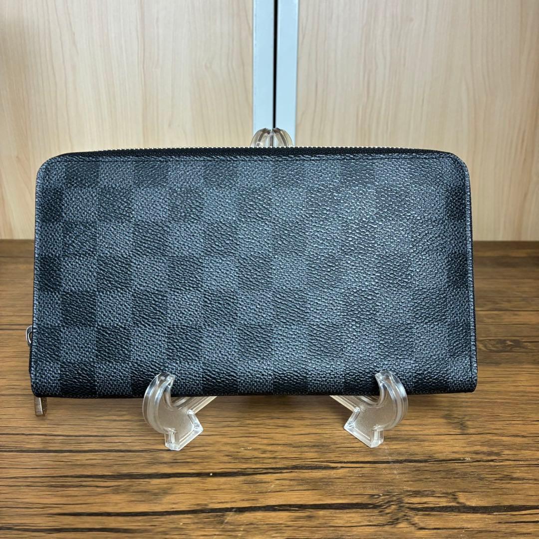 【美品】LOUIS VUITTON ダミエグラフィット　ジッピーオーガナイザー