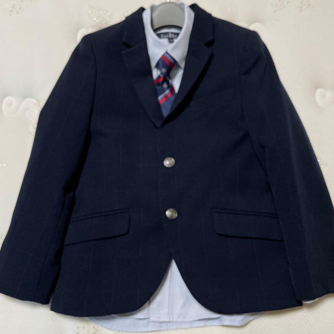 イーストボーイ 130スーツ上下•シャツ•ネクタイのセット　polo靴下も！