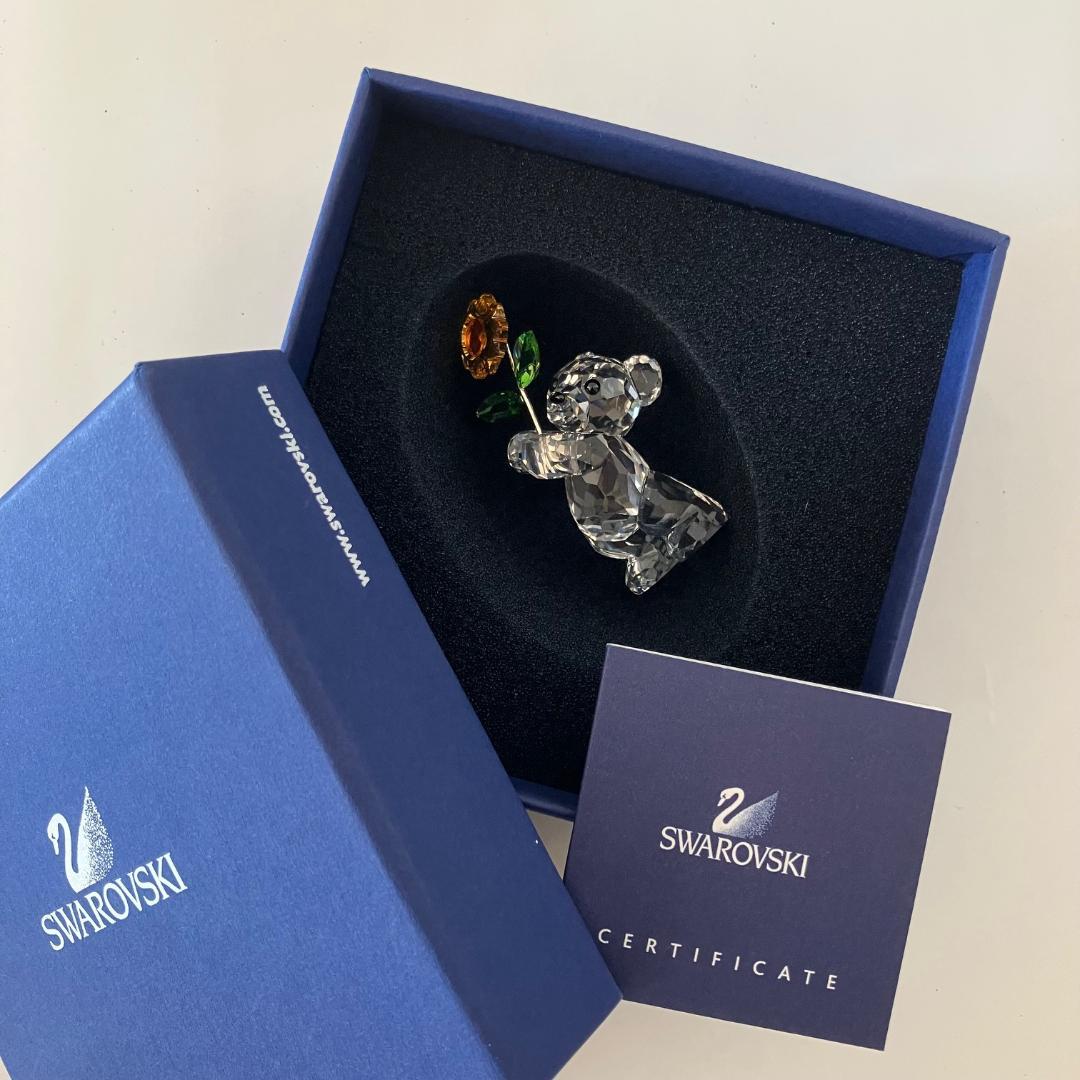 SWAROVSKI スワロフスキー クリスベア ひまわり