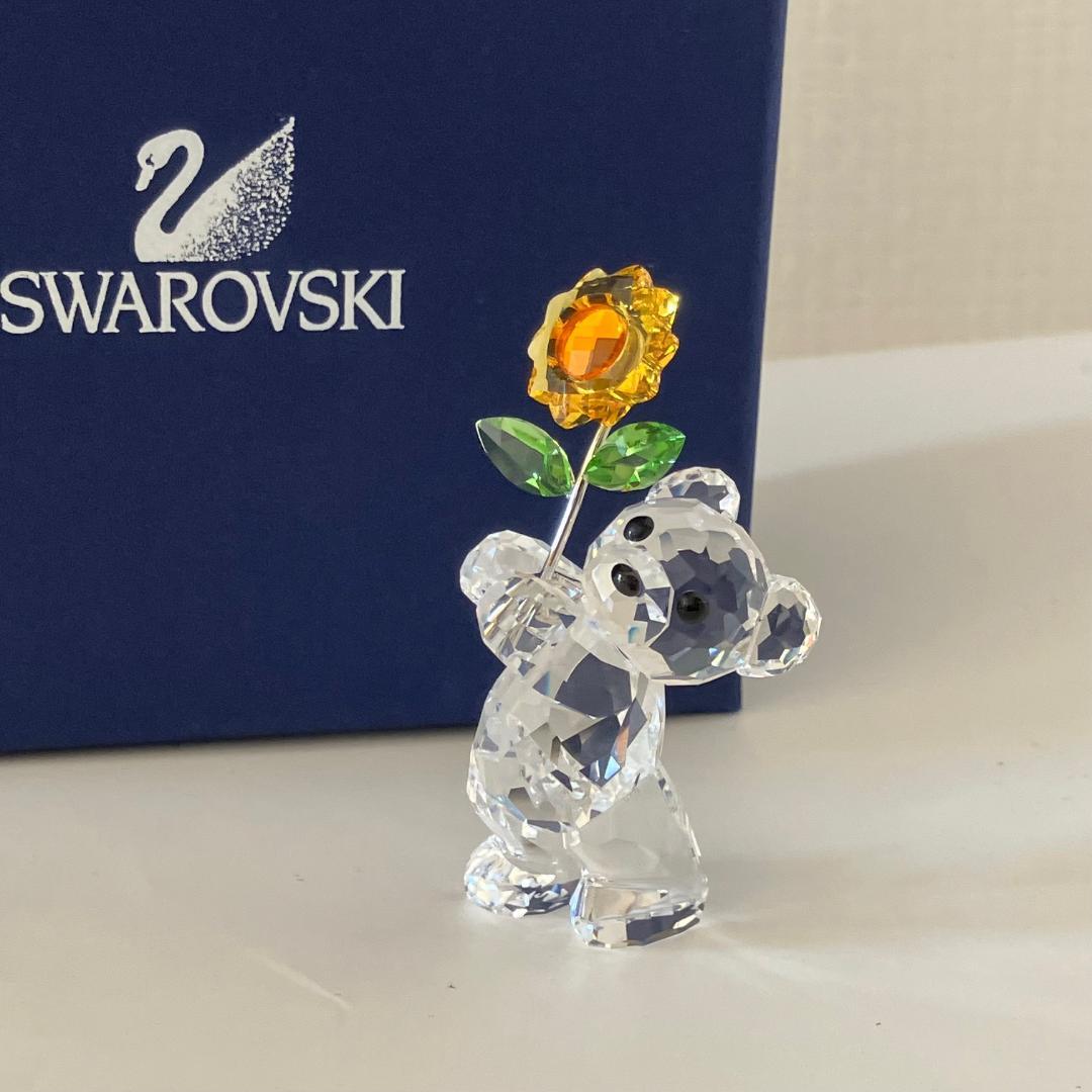 SWAROVSKI スワロフスキー クリスベア ひまわり