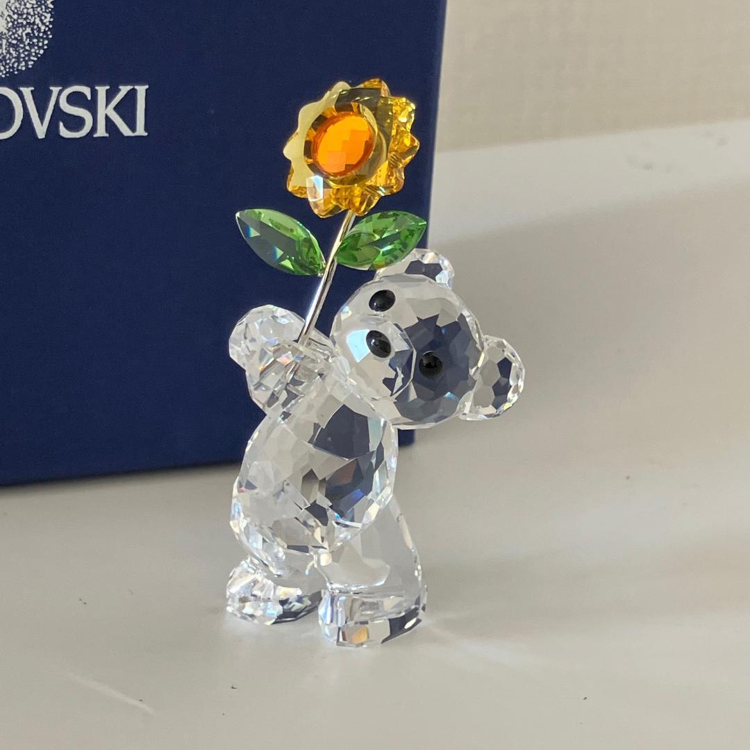 SWAROVSKI スワロフスキー クリスベア ひまわり