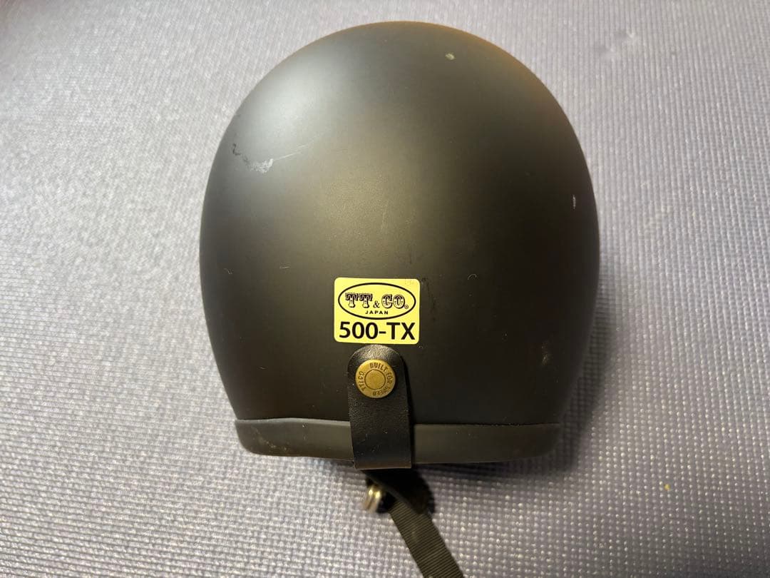【TT&CO 】500-TX マットブラック ヘルメット