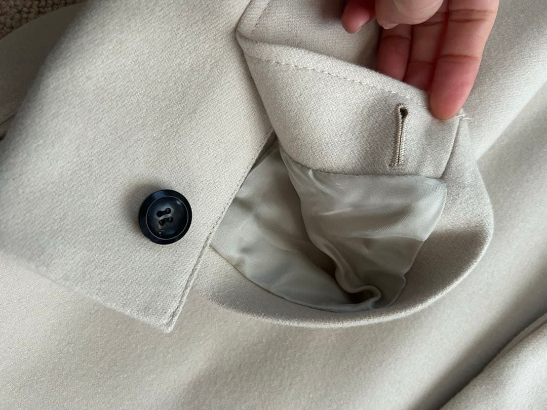 ジャケット・アウター THE RERACS LOOSE CHESTER COAT