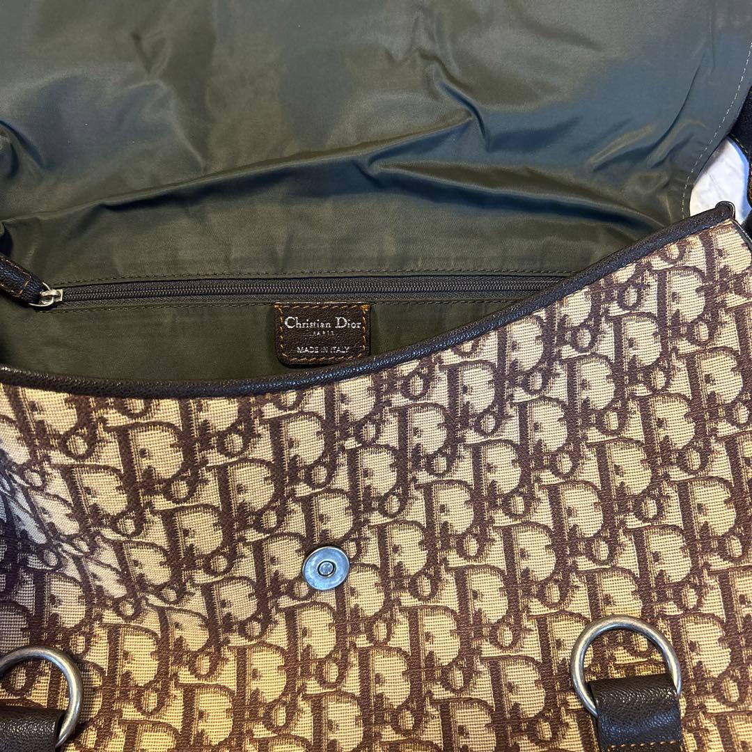 正規品　ChristianDiorプレート　ショルダーバッグ　トロッター
