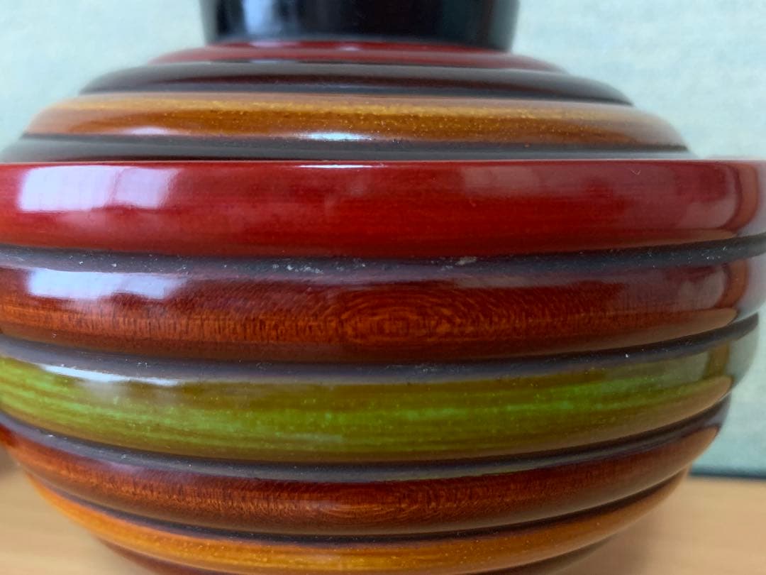 独楽塗 こま塗り 漆器 お椀 蓋付き 4個セット