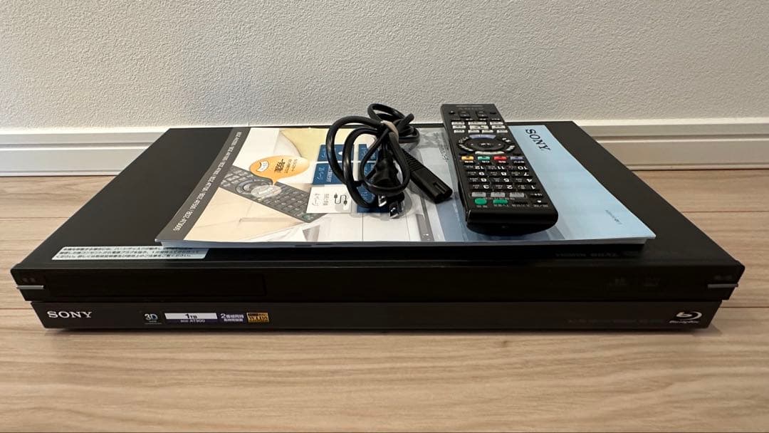 【美品】SONY BDZ-AT900 1TB Wチューナー