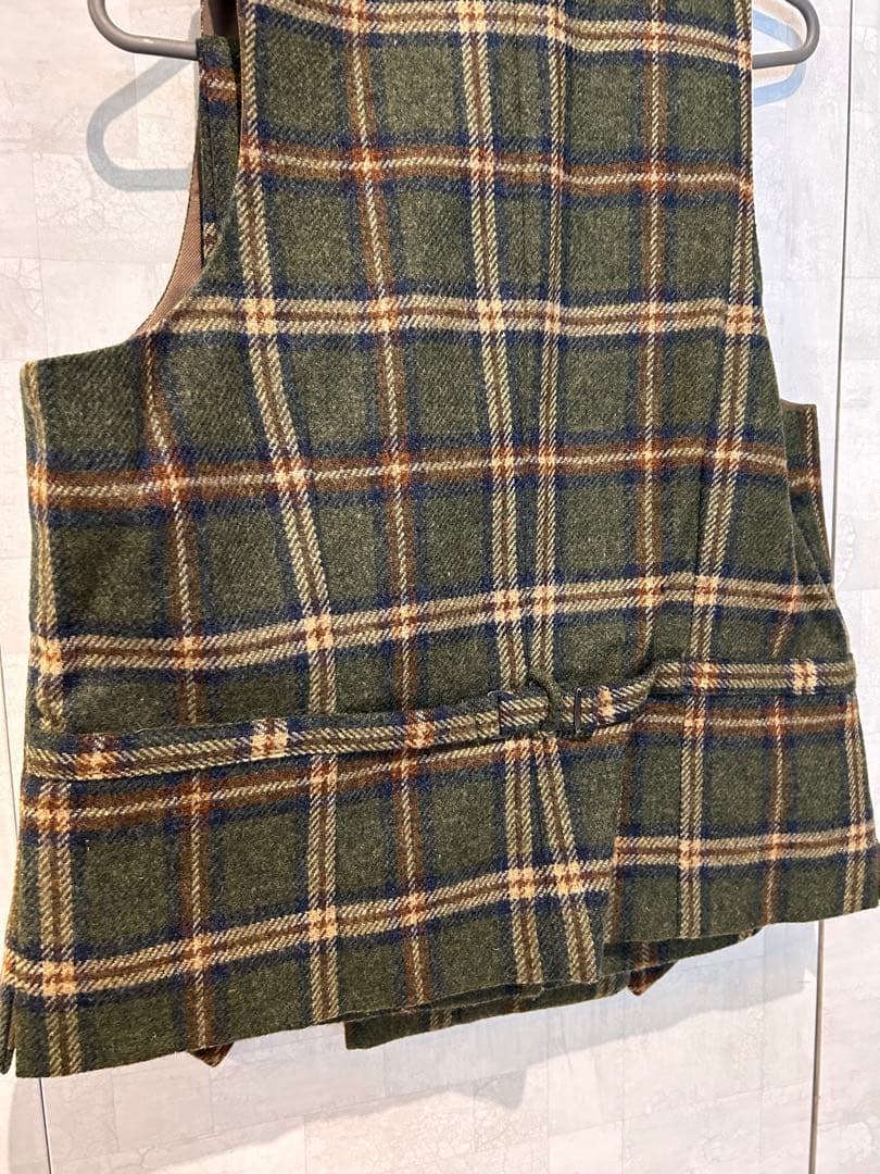 はいやーページ スコティッシュ メンズ スーツ ブレザー&ベストセット