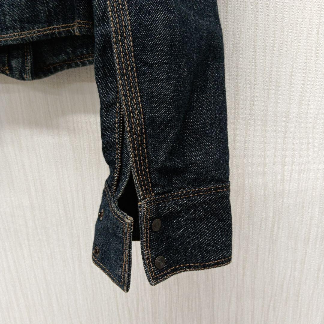 美品 GUCCI グッチ デニム ジャケット ネイビー Gジャン