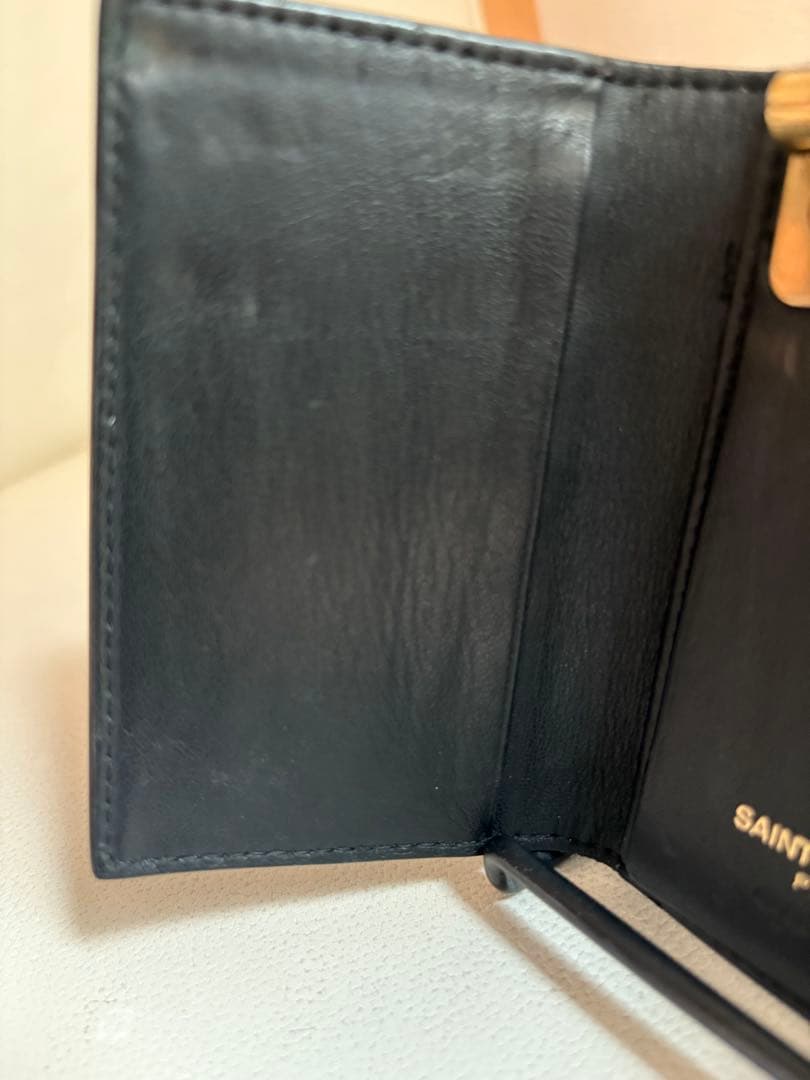 SAINT LAURENT 6連キーケース ブラック　箱無し