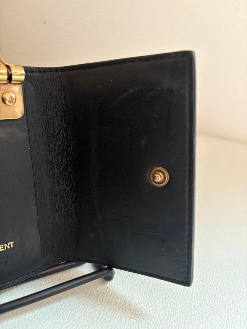 SAINT LAURENT 6連キーケース ブラック　箱無し