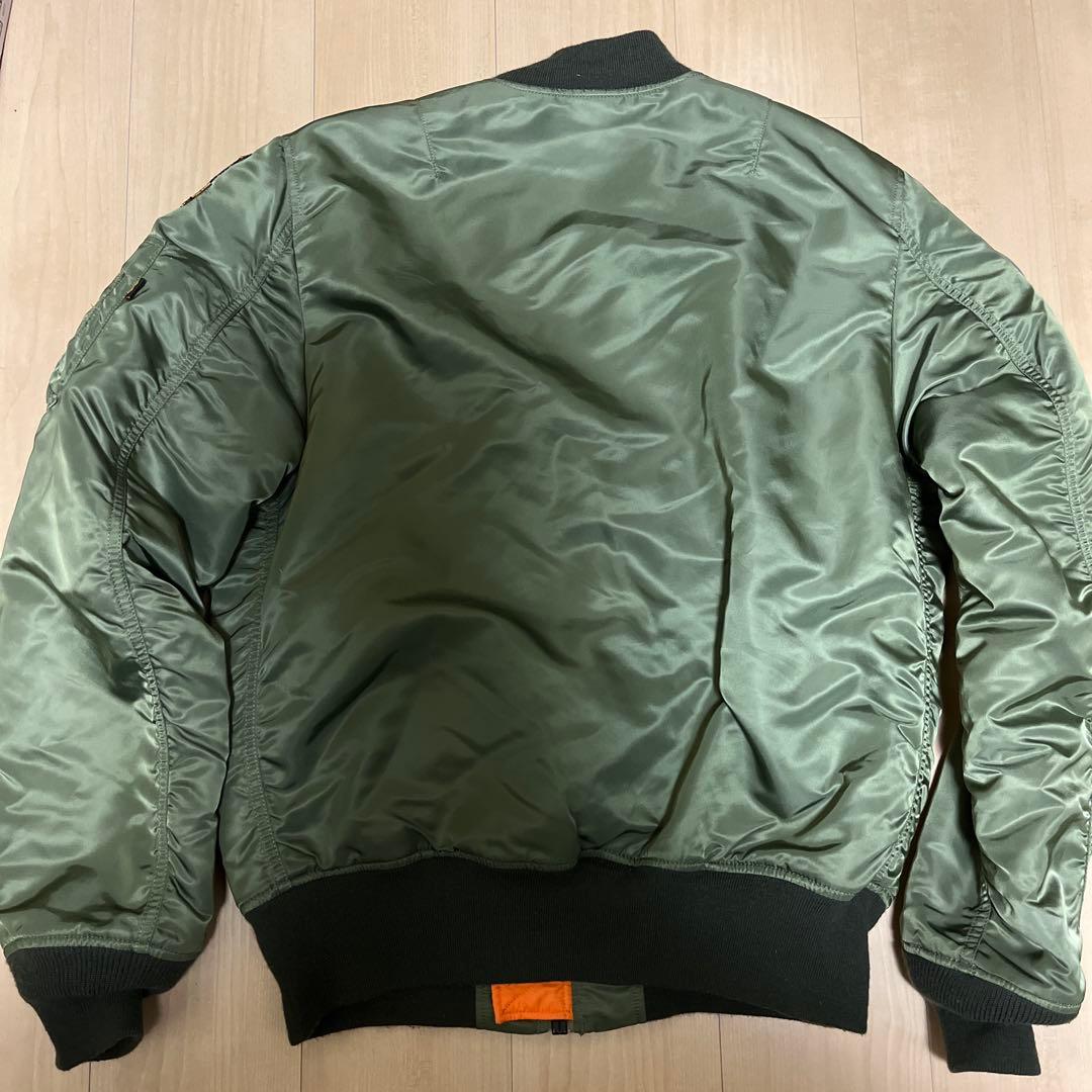 ALPHA MA-1 フライトジャケット オリーブグリーン