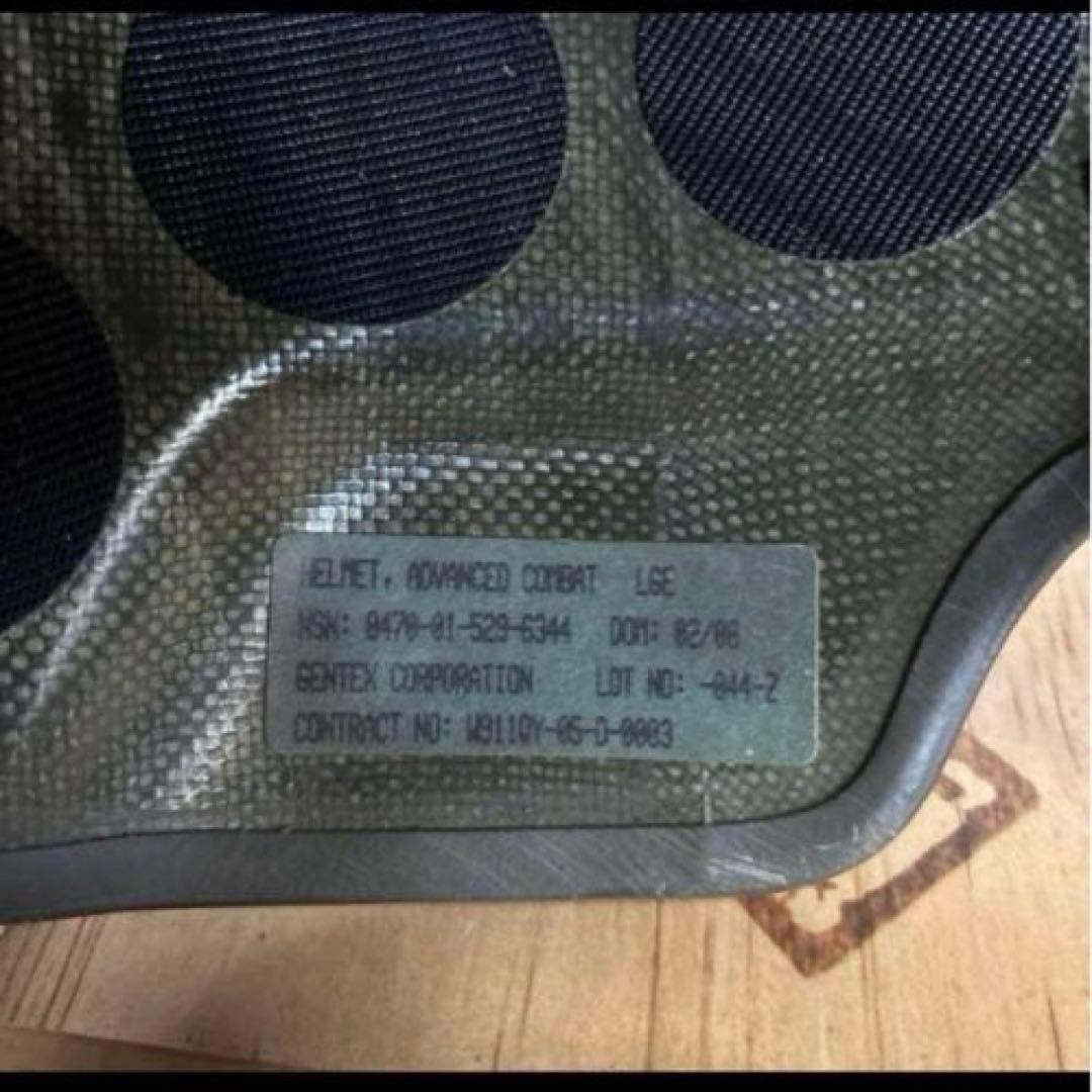 美品　米軍　実物　US ARMY ACH HELMET サイズLARGE送料無料