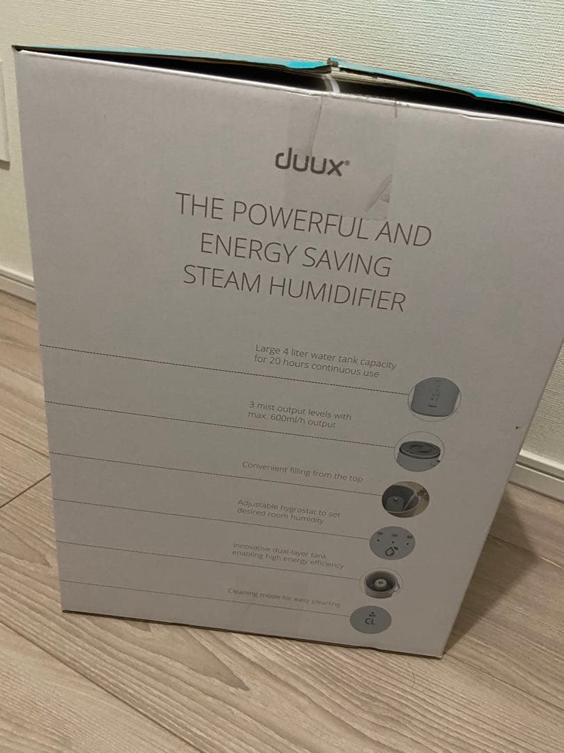 duux Dawn スチーム式加湿器