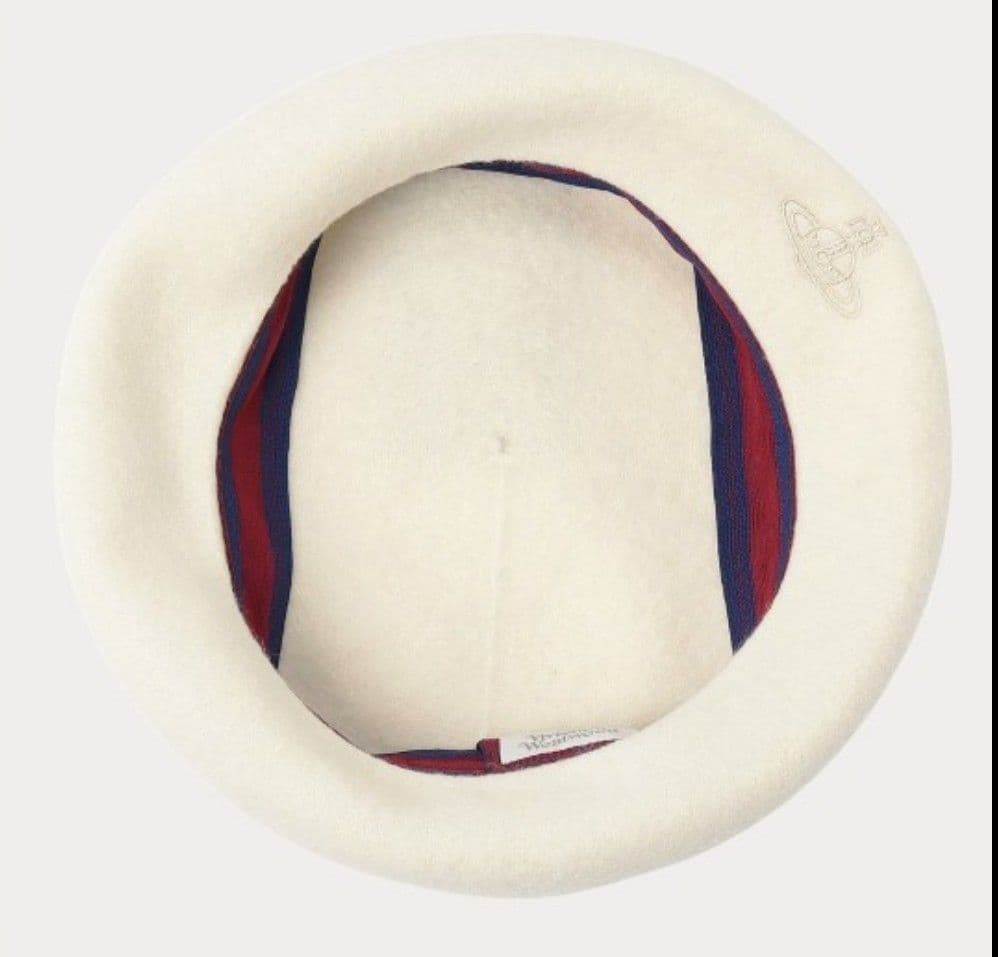 Vivienne Westwood♡試着のみ♡ベレー帽♡オフホワイト♡