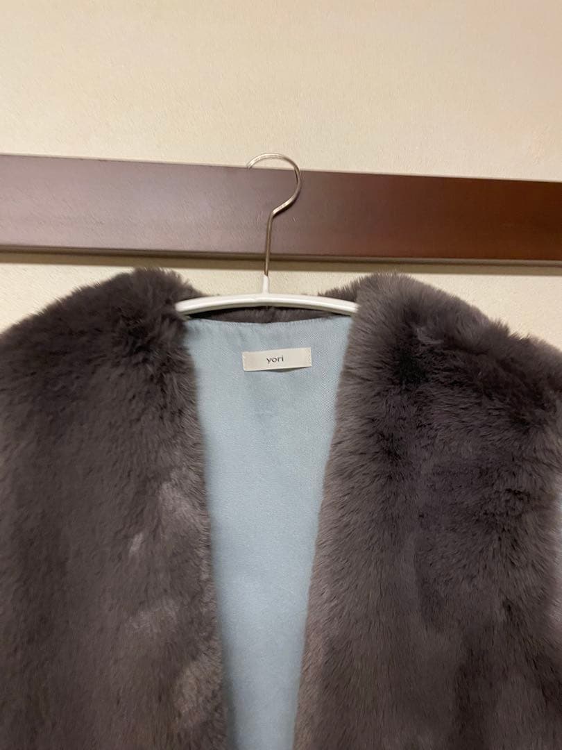 yori エコファーベスト ダークブラウン