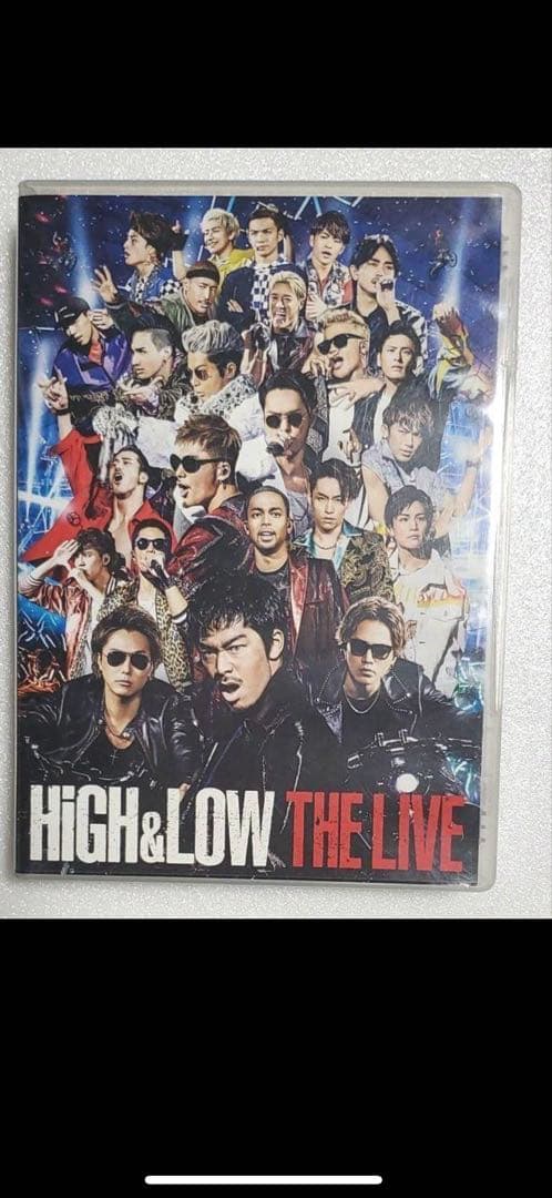 HiGH&LOW THE LIVE〈3枚組〉DVD ハイアンドロー ライブDVD