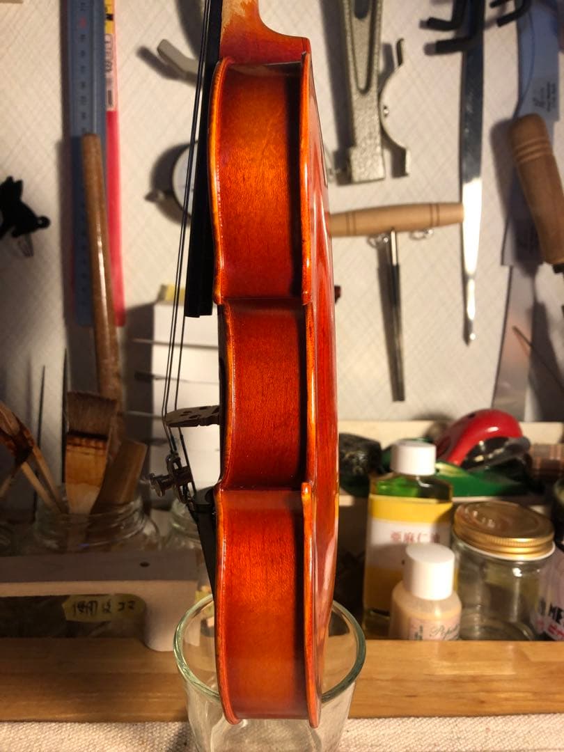 【駒&魂柱調整済】Suzuki分数バイオリンNo220 1/16 1991