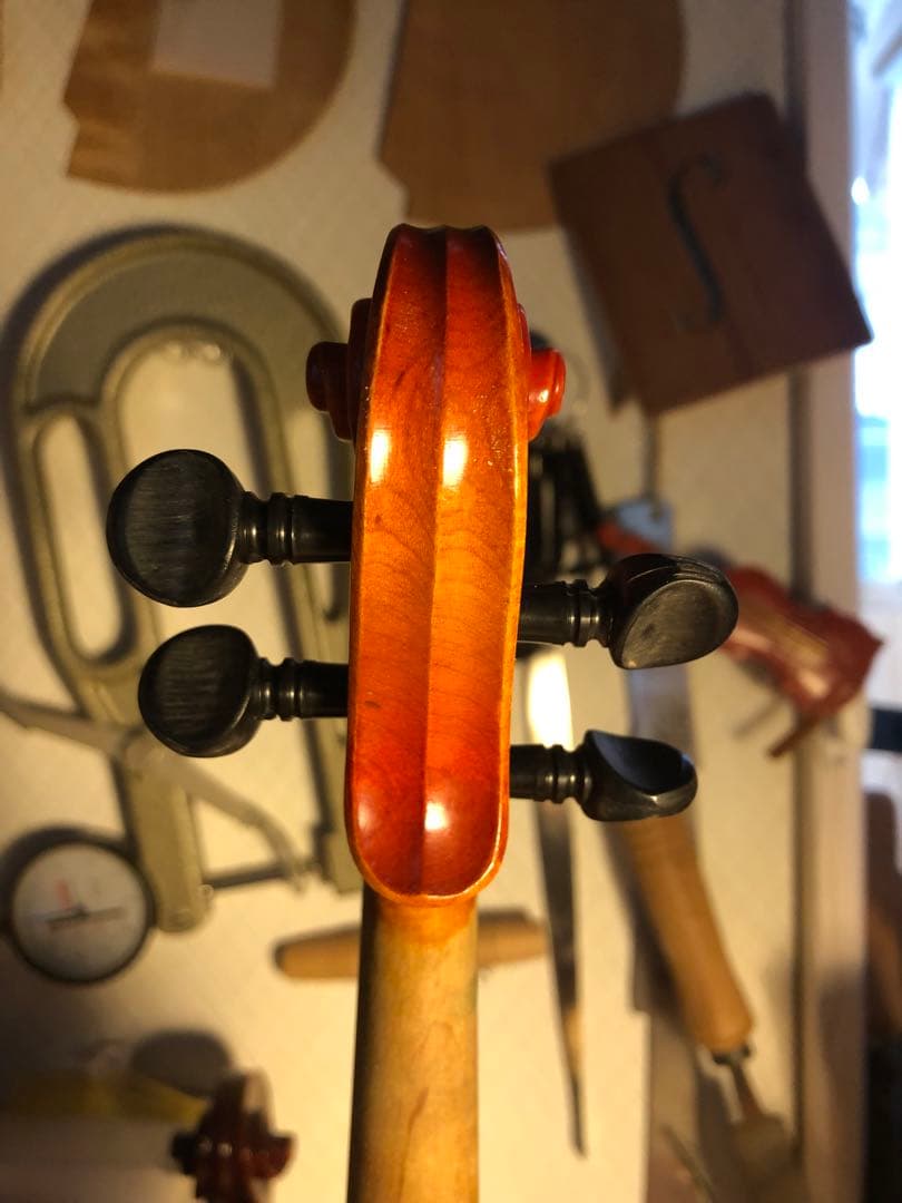 【駒&魂柱調整済】Suzuki分数バイオリンNo220 1/16 1991