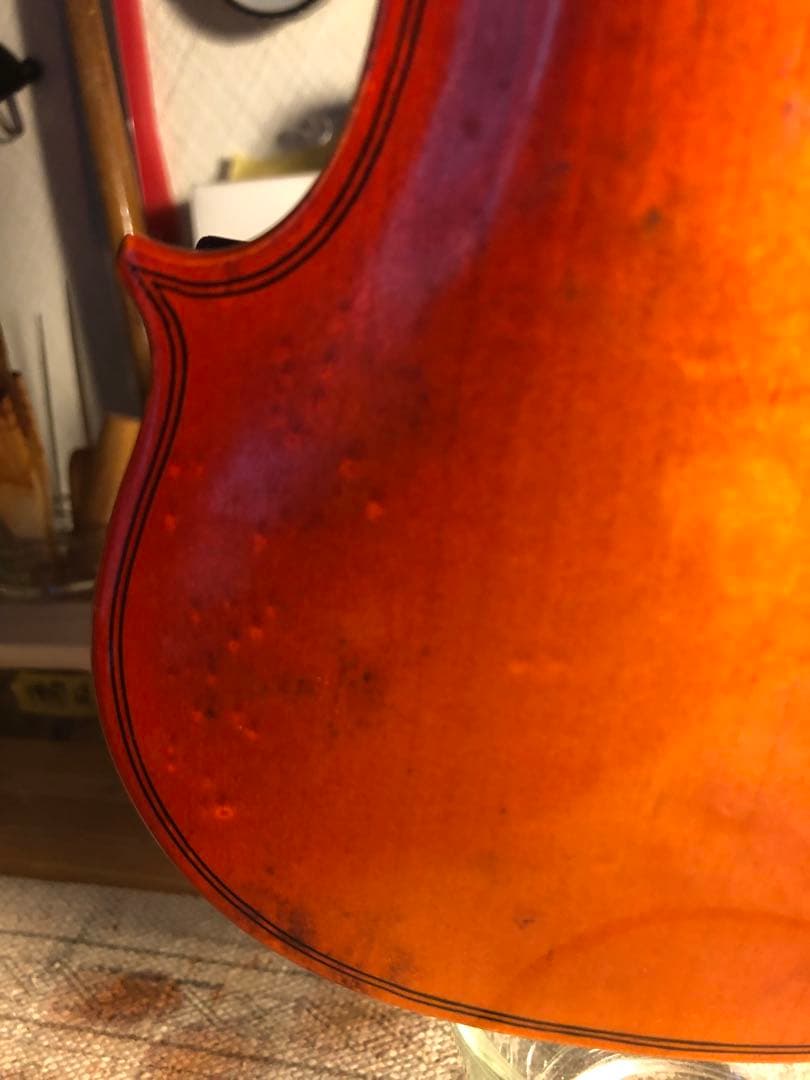 【駒&魂柱調整済】Suzuki分数バイオリンNo220 1/16 1991