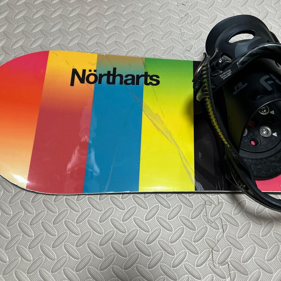 Northarts 139cm スノーボード FLUXバインディング