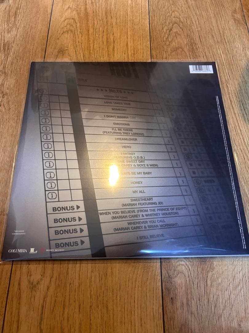 Mariah Carey #1s レコード