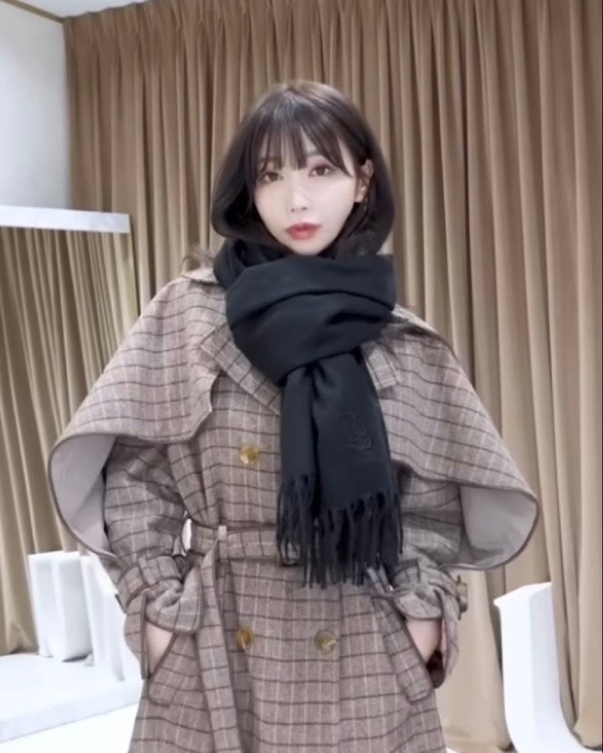 【新品未使用】Riu リウ Rちゃん ウィンドペーン アンブレラ トレンチコート