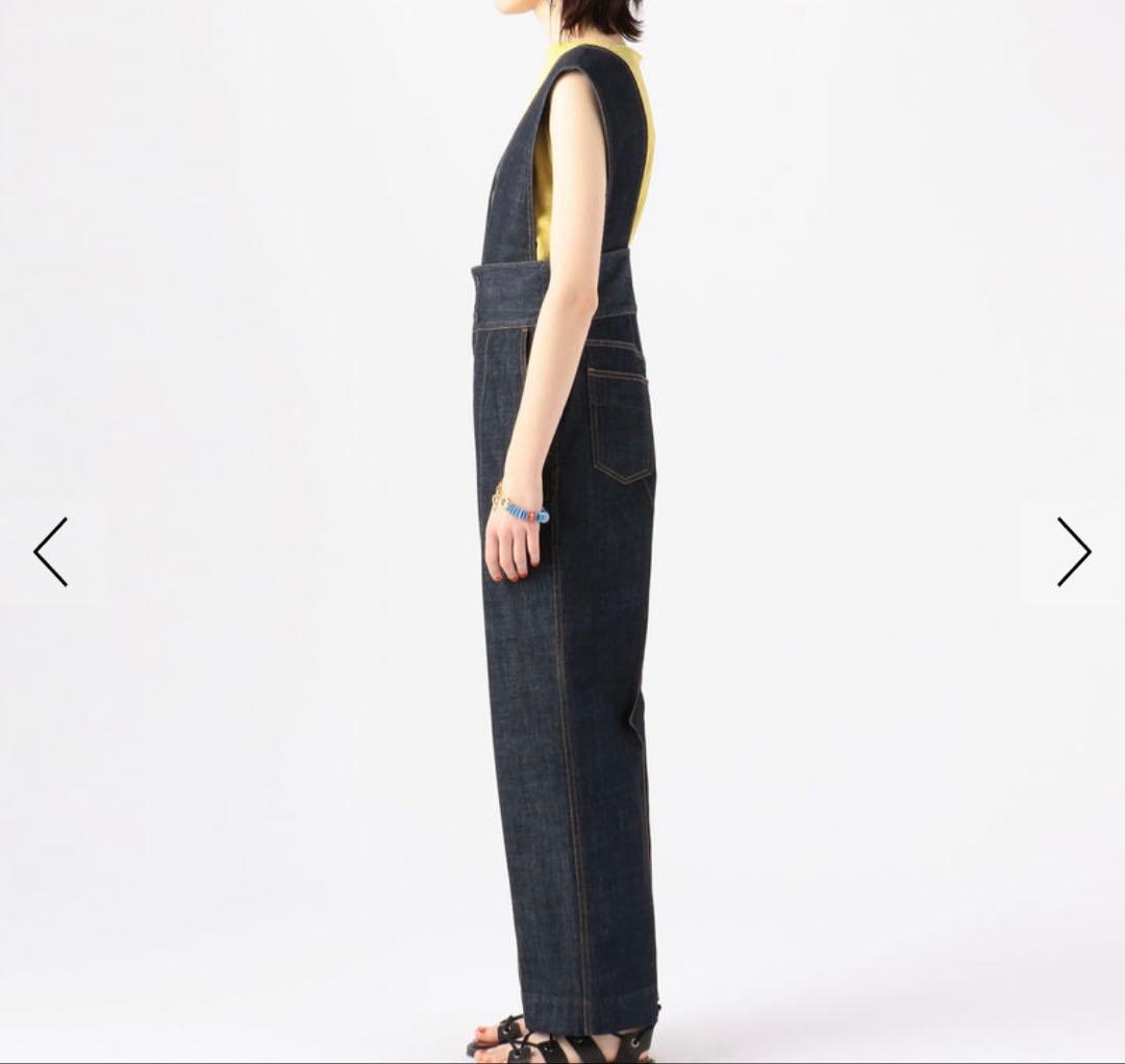 【TOMORROWLAND】コットンデニム2-wayコンビネゾン