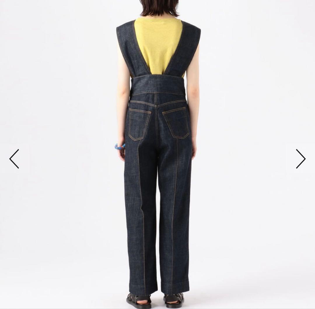 【TOMORROWLAND】コットンデニム2-wayコンビネゾン