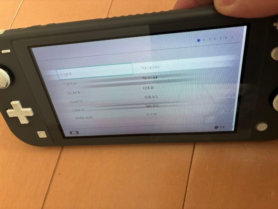 Nintendo Switch lite　ジャンク　初期化済 充電器セット