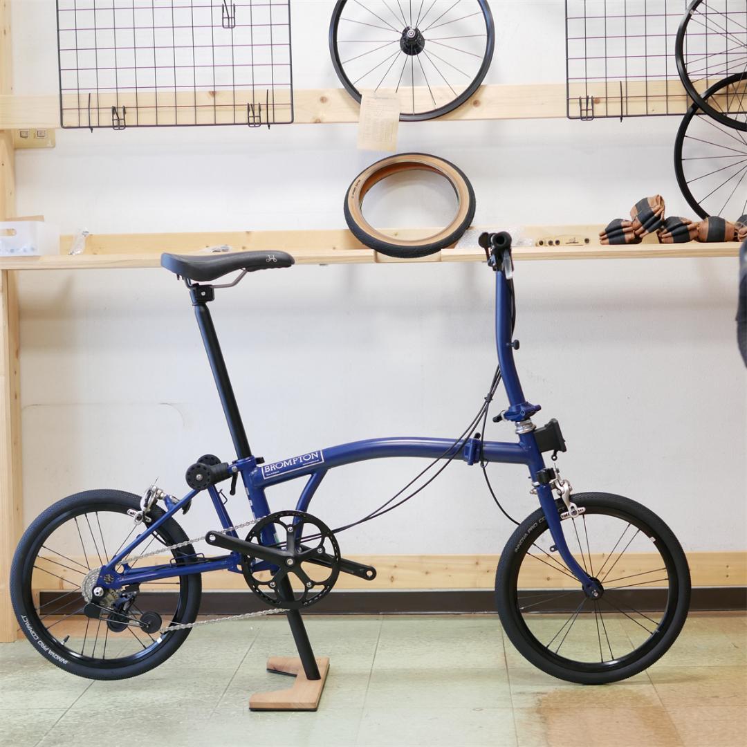 英国　BROMPTON 外装5速　Sハンドル　フルカスタマイズ　スポーティ仕様