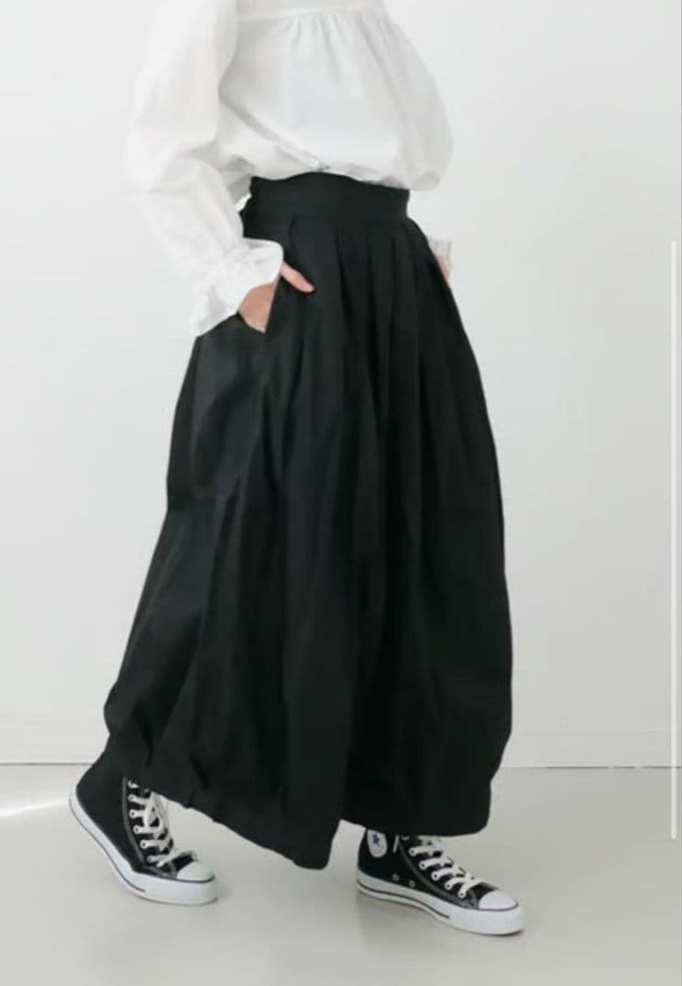 HARVESTY ハーベスティ サーカスキュロット ブラック