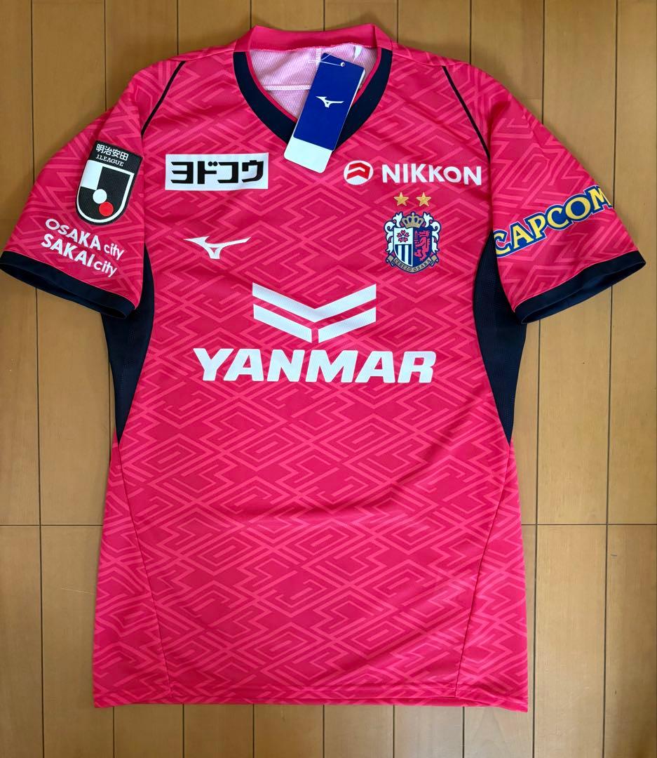 Jリーグセレッソ大阪 2025 ホーム半袖レプリカユニフォーム ミズノ製Lサイズ