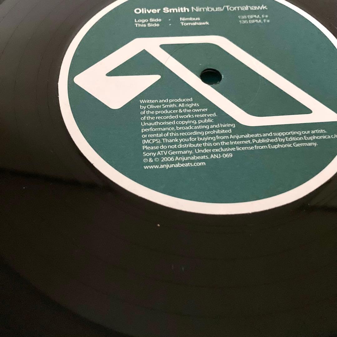 洋楽 Oliver Smith - Nimbus / Tomahawk VINYL