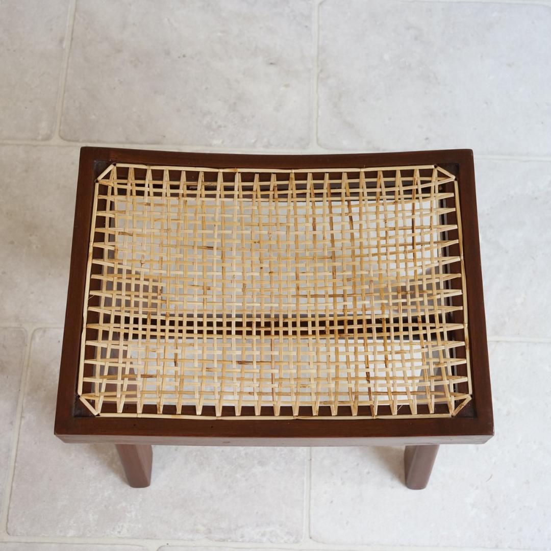 Pierre Jeanneret STOOL ラタン張り リプロダクト