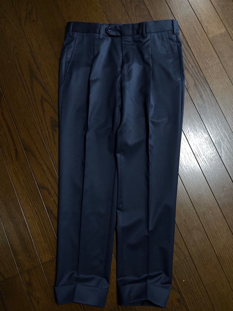 凄!!新品未使用■ZEGNA テーラード スーツ ネイビー