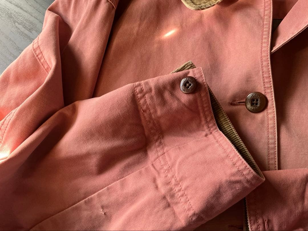 LL.Bean ハンティングジャケット カバーオール ピンク　0WY22