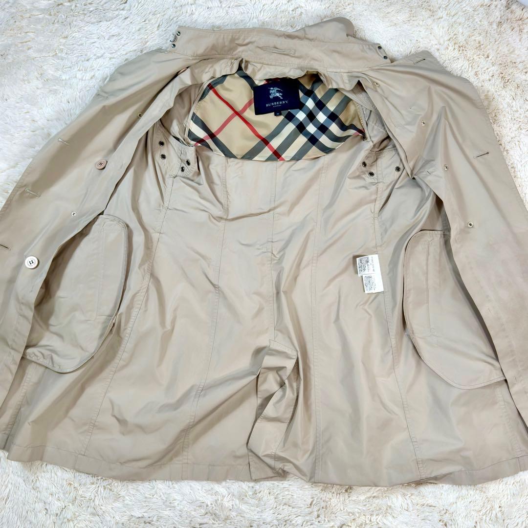 バーバリーロンドン トレンチコート ダウン ライナー ノバチェック ベルト