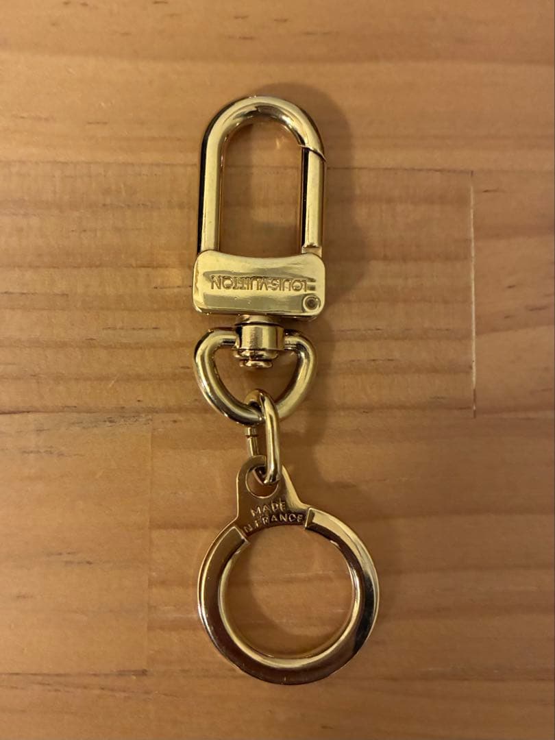 美品❣️ LOUIS VUITTONアノクレ キーリング キーホルダー GOLD