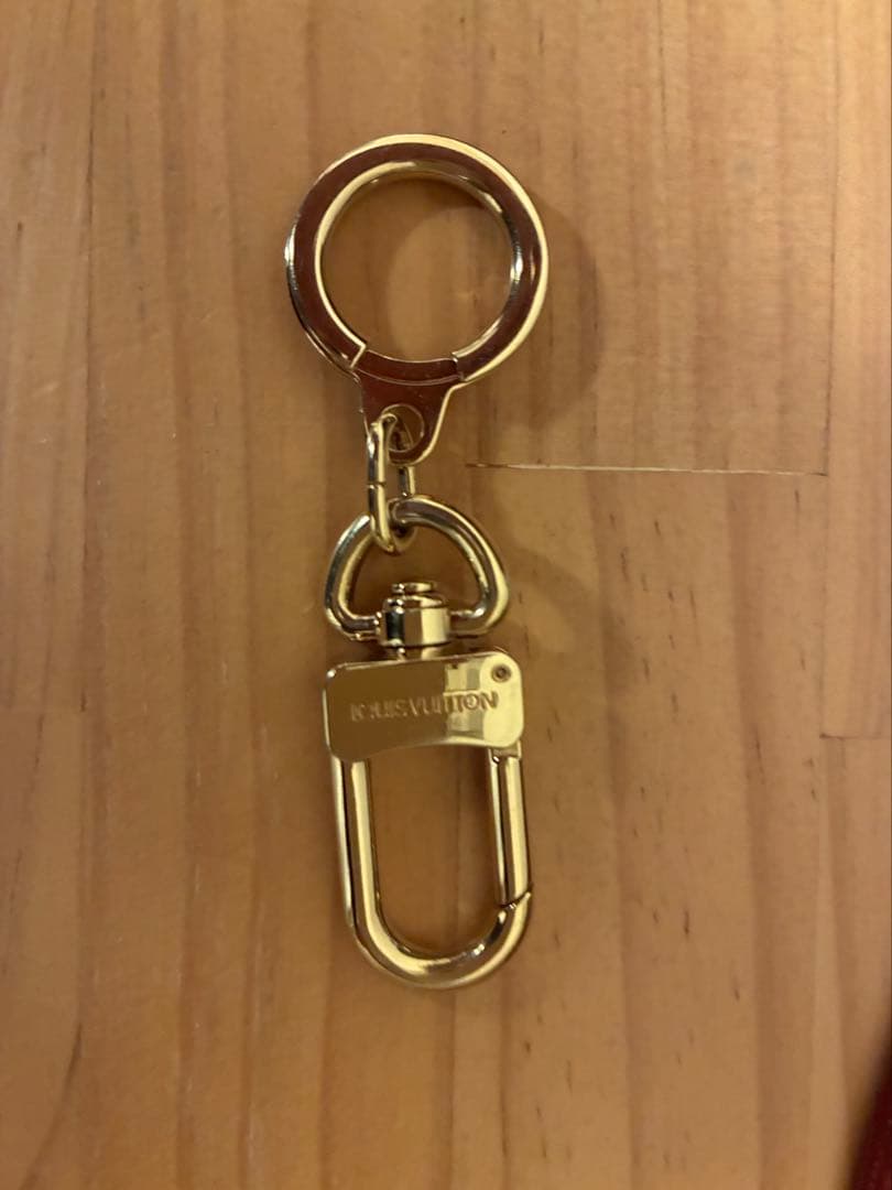 美品❣️ LOUIS VUITTONアノクレ キーリング キーホルダー GOLD