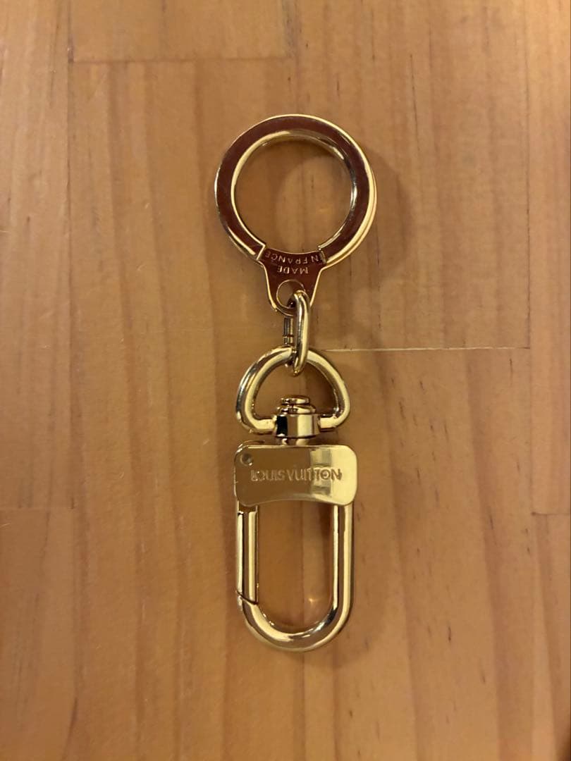美品❣️ LOUIS VUITTONアノクレ キーリング キーホルダー GOLD