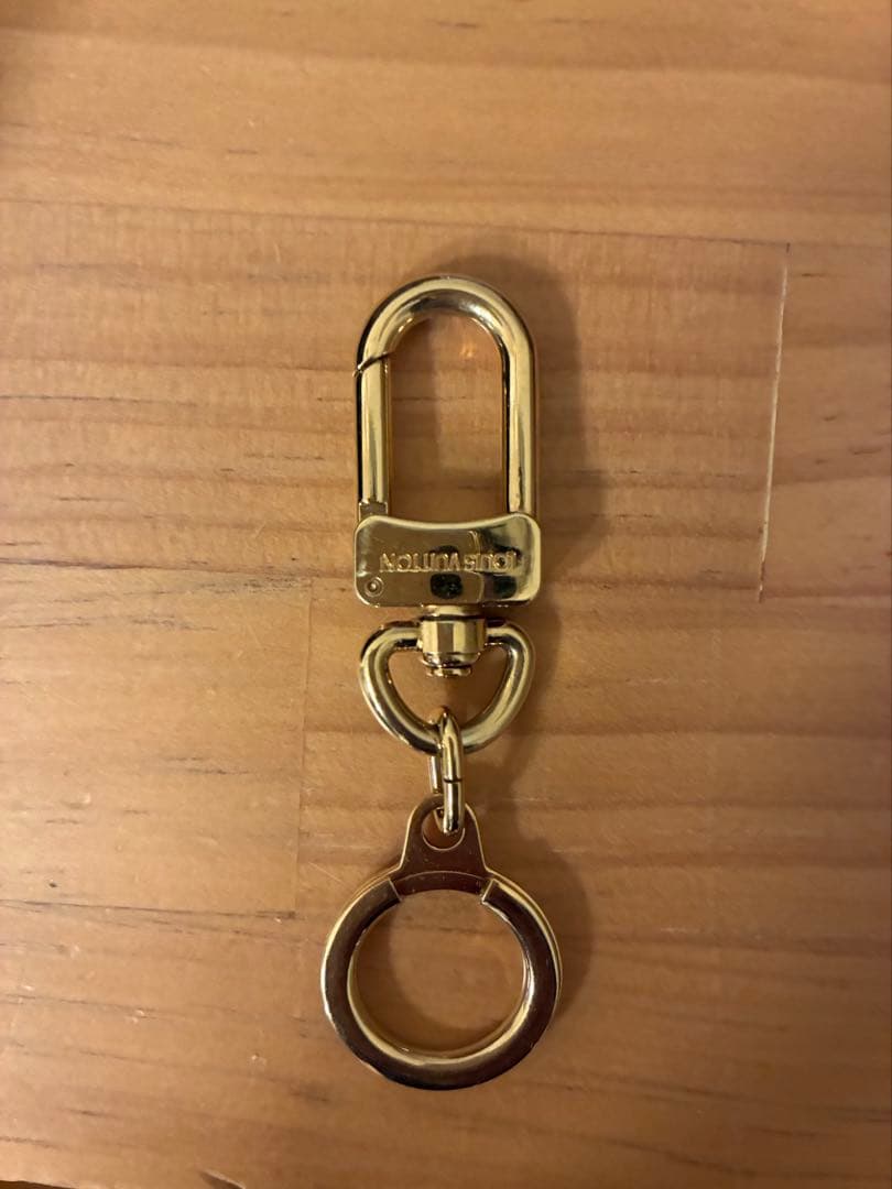 美品❣️ LOUIS VUITTONアノクレ キーリング キーホルダー GOLD