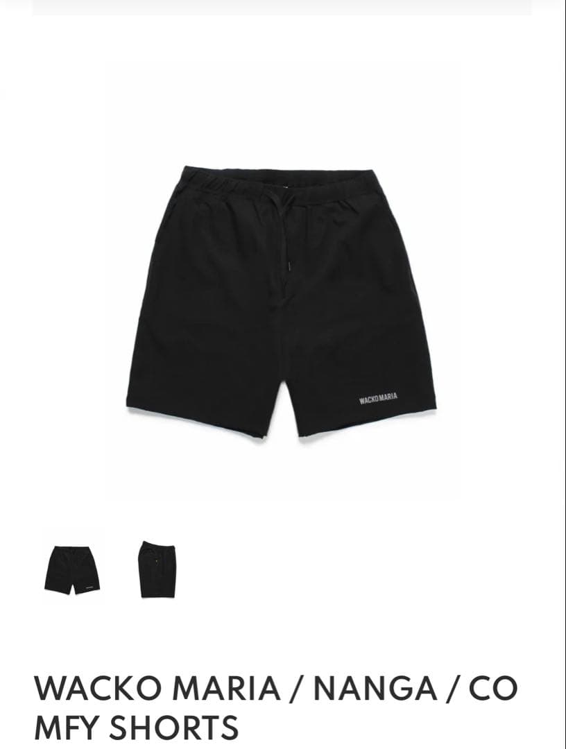 ミー XL 新品 WACKO MARIA / NANGA / COMFY