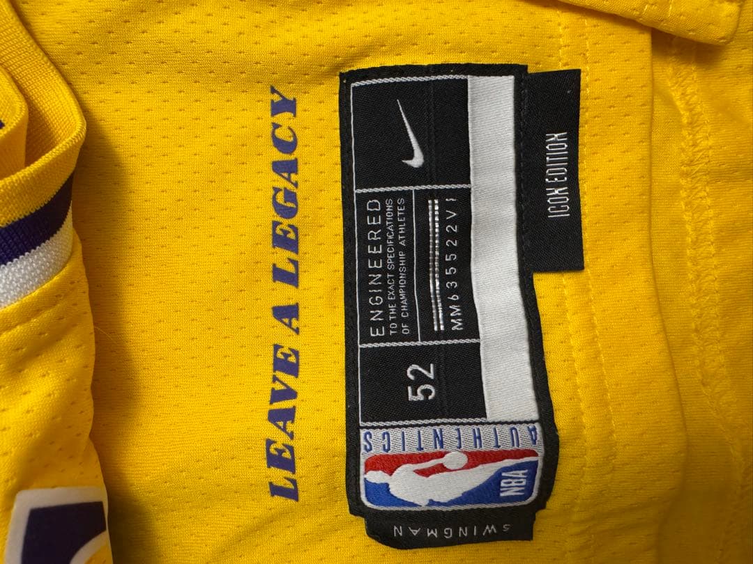 LAKERS JAMES 6番 ユニフォーム