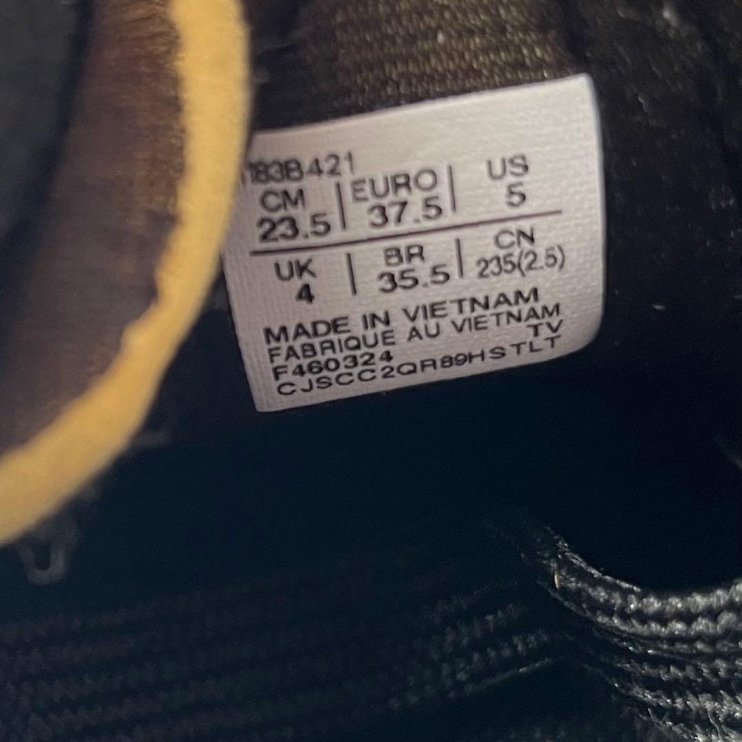 23.5㎝ オニツカタイガー デンティグレ エルエス ブラック Onitsuka