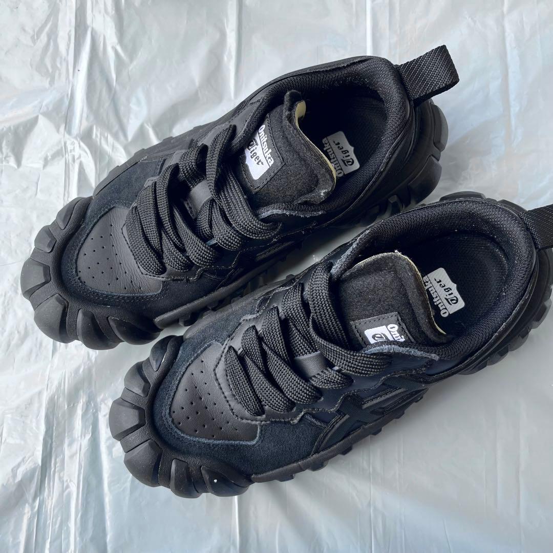 23.5㎝ オニツカタイガー デンティグレ エルエス ブラック Onitsuka