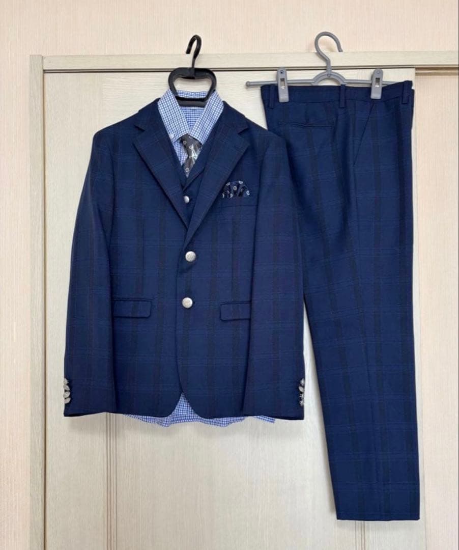 卒業式　男の子　スーツ160