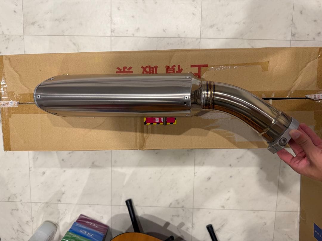 ヤマモトレーシング スリップオンマフラー type SP マサキさん専用